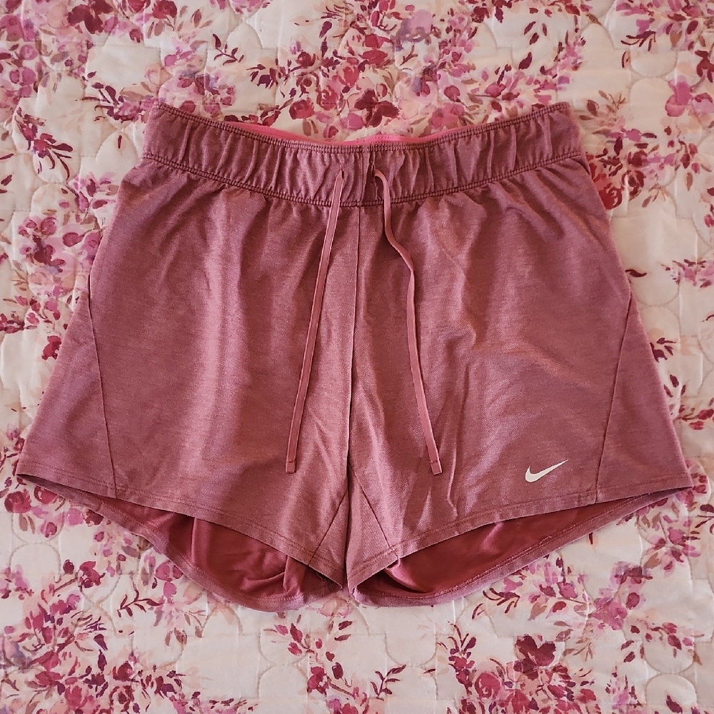 Nike Women's Mauve Athletic Shorts